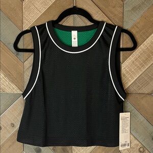 NWT Lululemon DOUBLE-LAYERED Mesh Reversible Tank, size S
